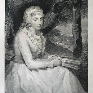 1844 Lucy Johnstone Oswald Of Auchencruive Engraving Victorian Scotland DWSS18